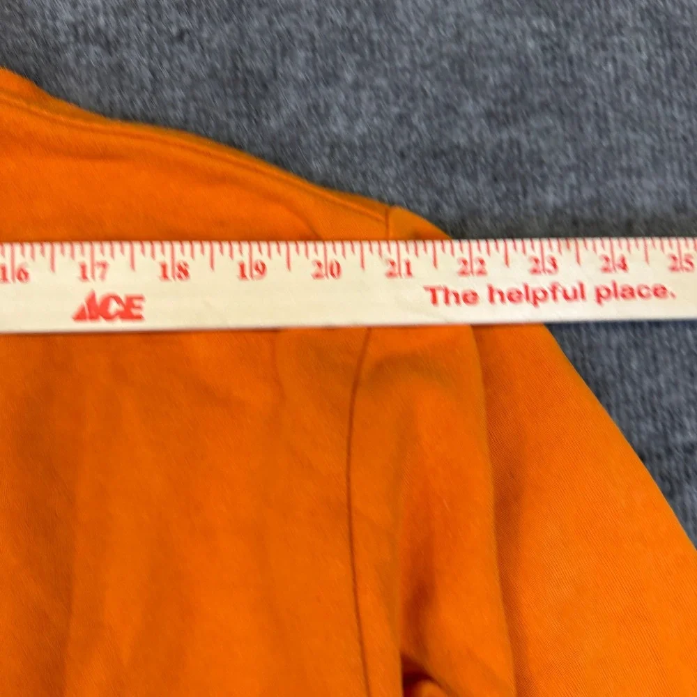 The North Face Trans-Antarctica Expedition 1990 Full Zip Hoodie Mens XL Orange